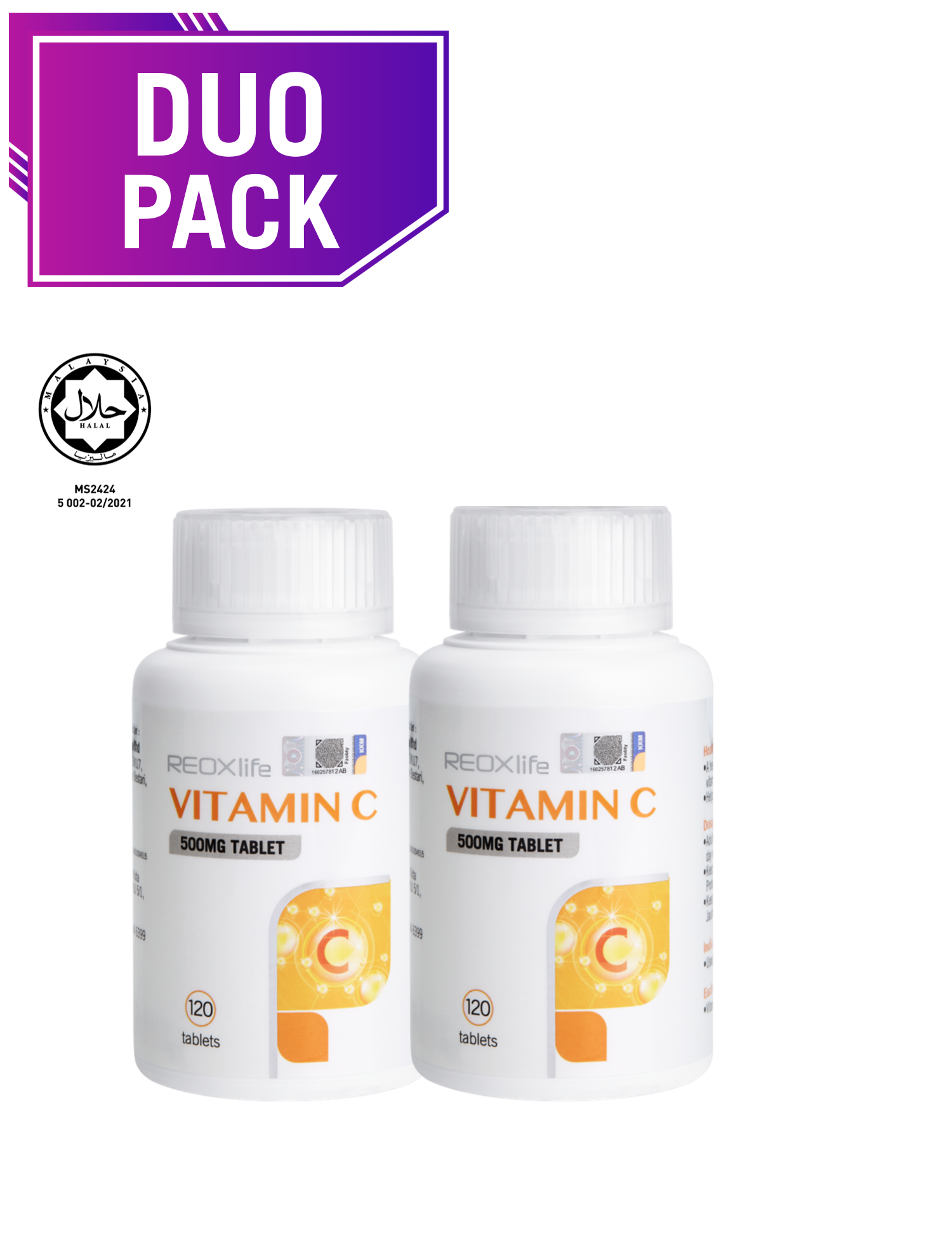 REOXlife Vitamin C (DUO PACK)